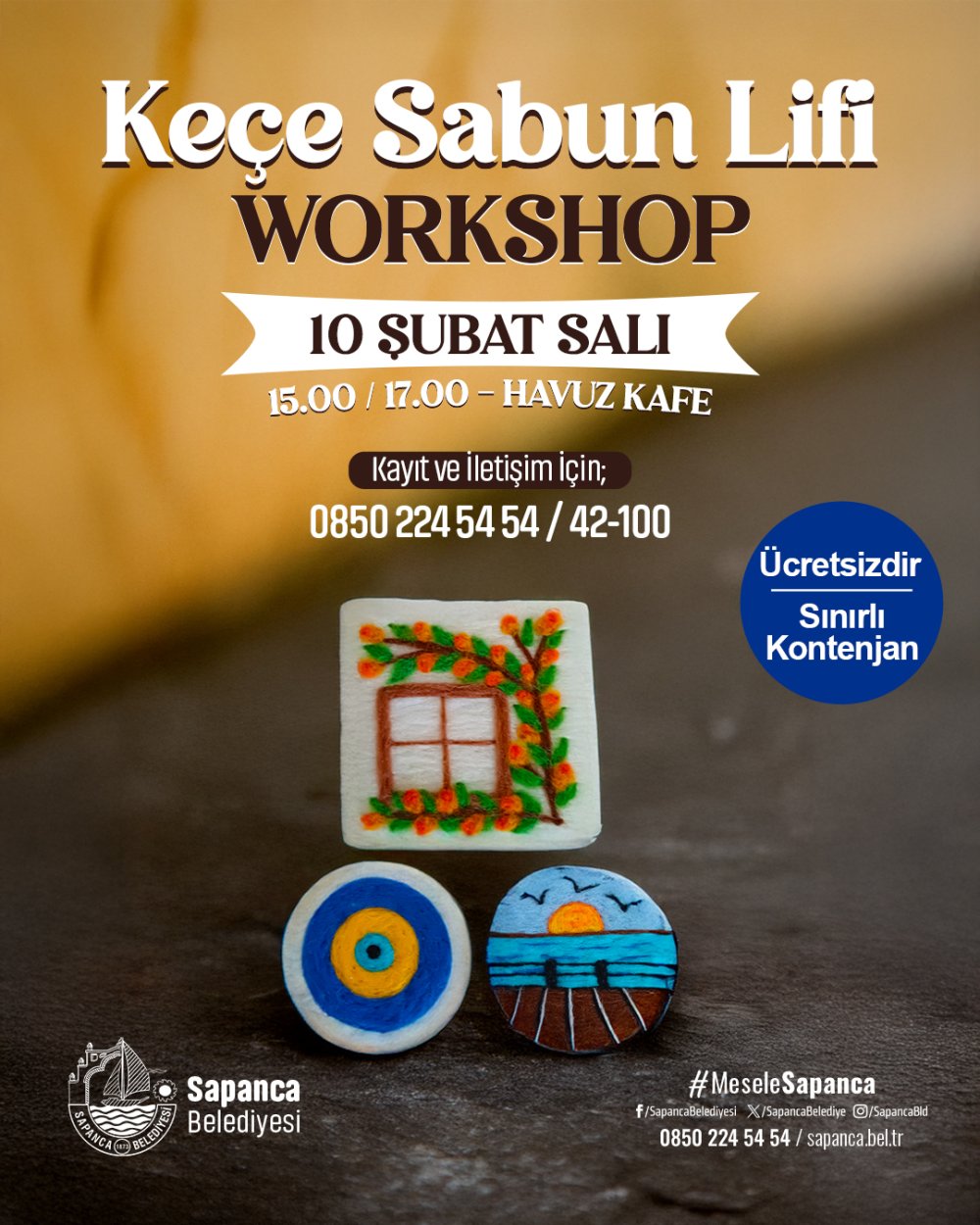 Keçe Sabun Lifi Atölyesi