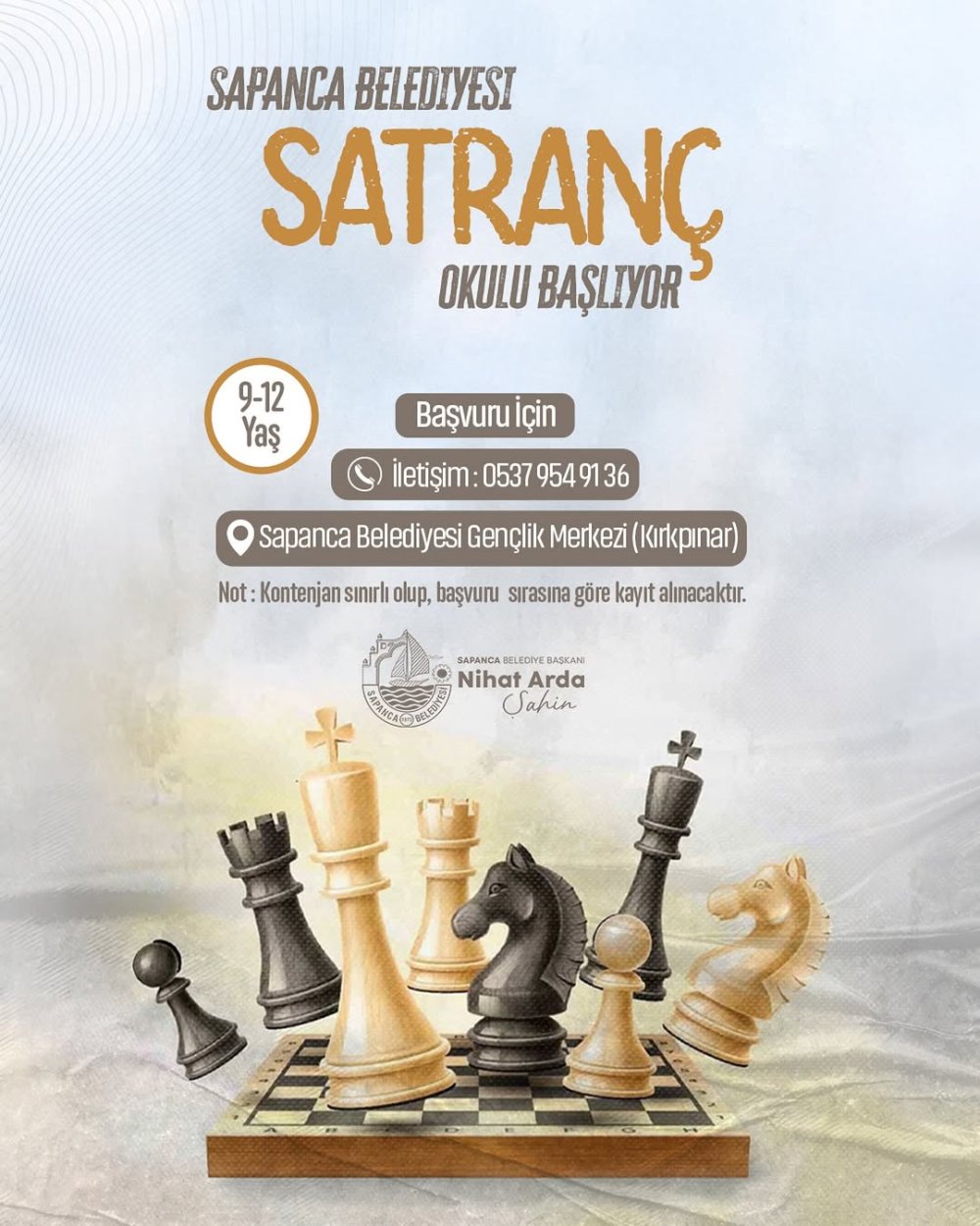 Satranç Okulu Başlıyor