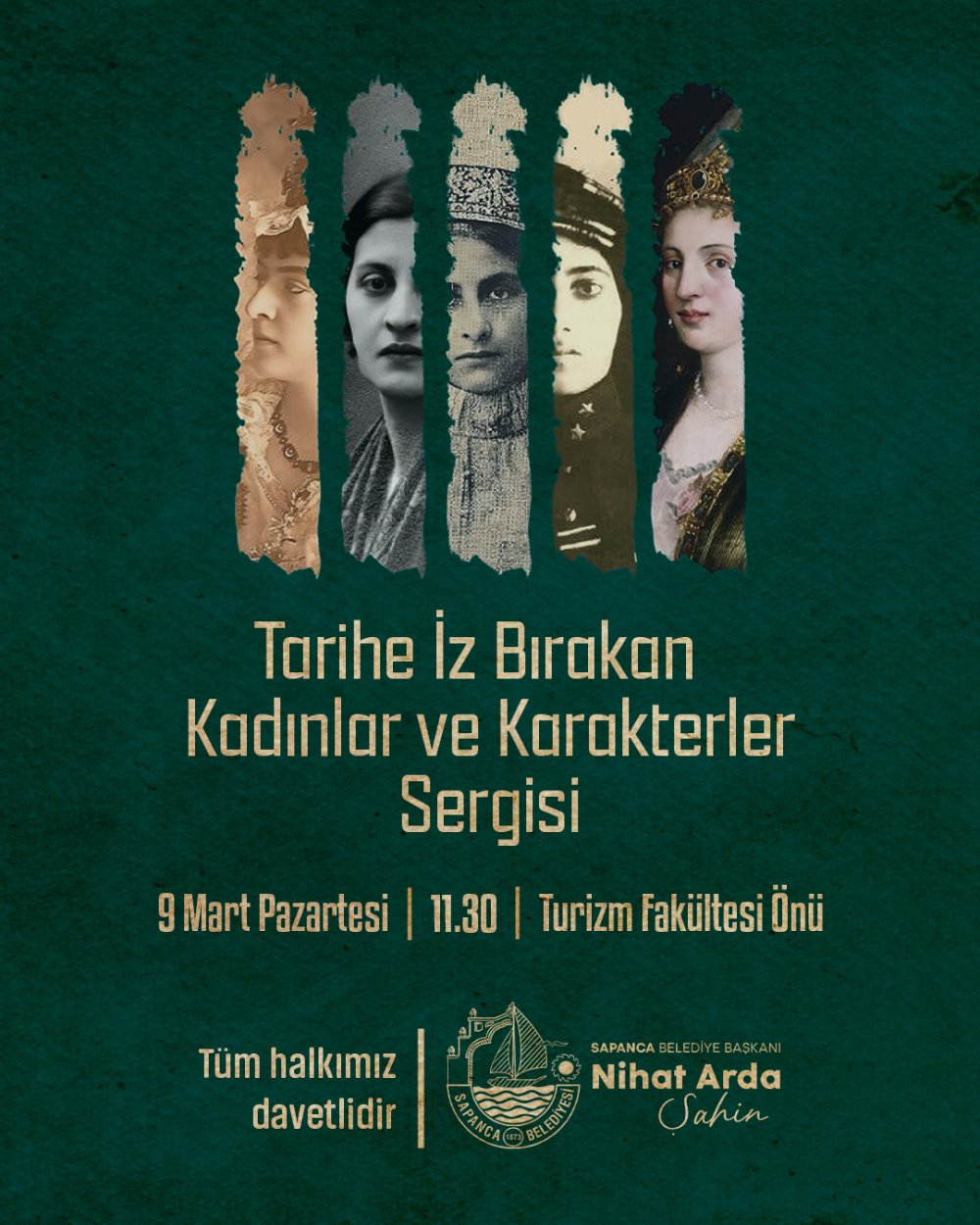 Tarihe İz Bırakan Kadınlar ve Karakterler Sergisi