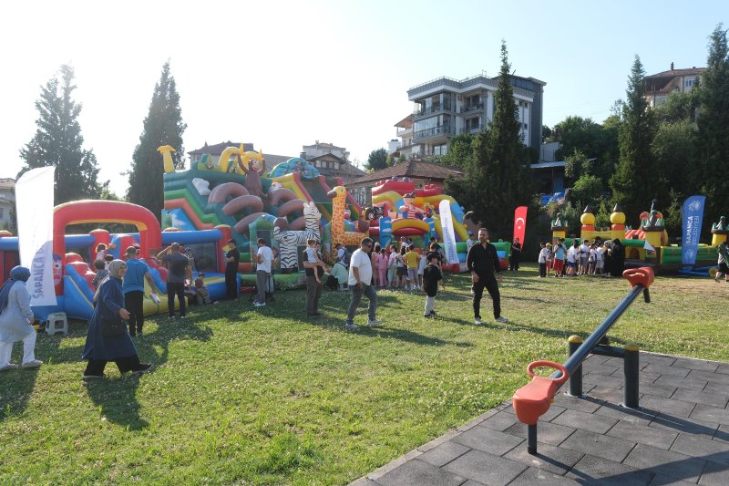 Sapanca'da Karne Sevinci Gölpark'ta Yaşandı