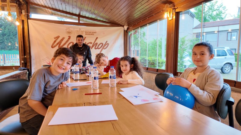 Sapanca Belediyesi’nden Çocukların İç Dünyasına Dokunan Workshop