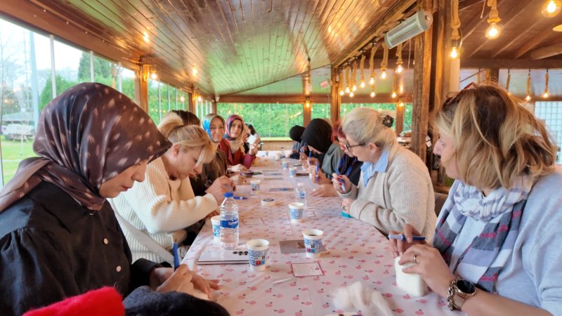 Sapanca’da Geleneksel Keçe Sanatı Yeniden Hayat Buldu
