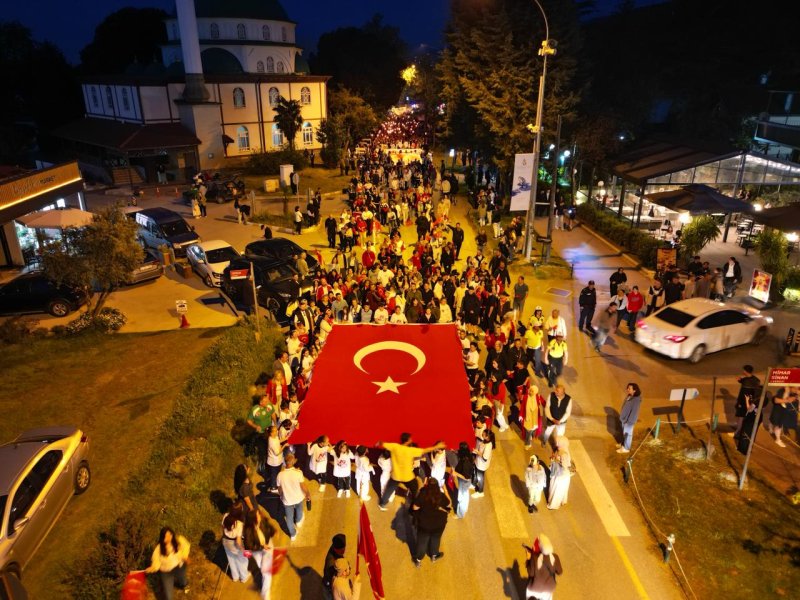 Sapanca’da Gençlik Bayramı Coşkuyla Kutlandı