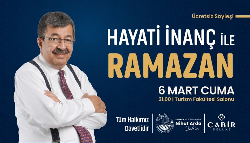 Ünlü Yazar Hayati İnanç Sapancalılarla Buluşacak
